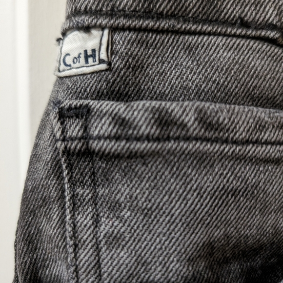 Citizens of Humanity Jolene Black Wash Denim Vintage Slim Leg Ankle Jeans - Picture 3 of 9